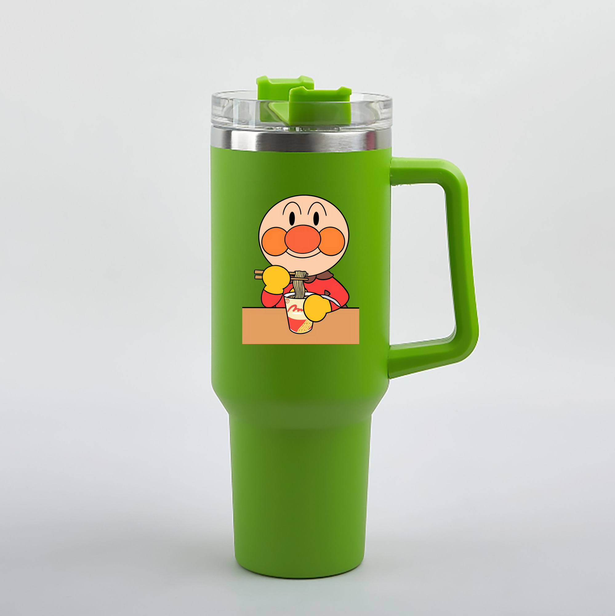 （画像用） アンパンマン Anpanman 1200mL車用タンブラー（カラープリント）